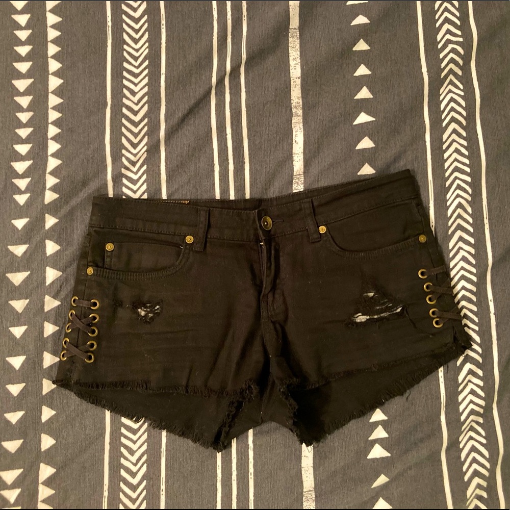 Billabong Black Jean Shorts